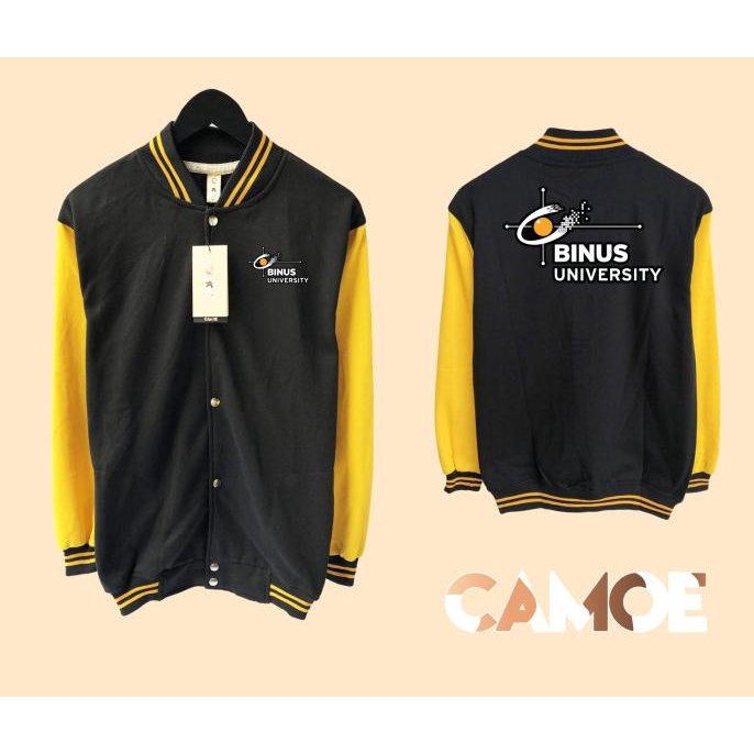 Jaket Baseball Varsity Binus University bina nusantara