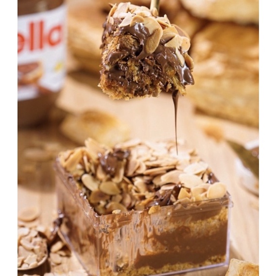 

➾Terkini IJDO9 Bittersweet by najla - Nutella Layer Dessert box A36 ✷Harga Termurah