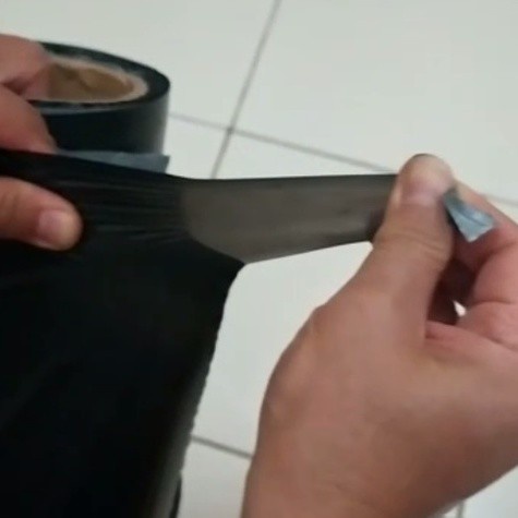 PROMO PLASTIK PULSA PLASTIK PERTANIAN HITAM PERAK 1 ROL ROLL LEBAR 100 CM TERBARU