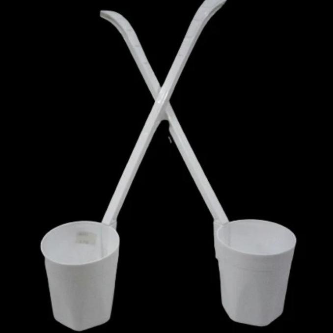 Promo Gayung Es Buah Gagang Panjang Plastik / Centong Sendok Es Kelapa