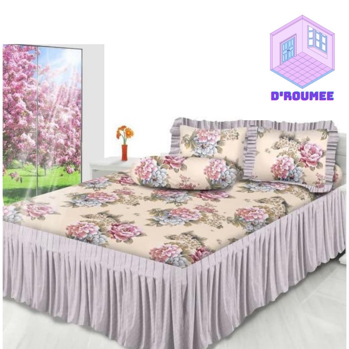 PROMO SPREI RUMBAI ALL NEW MY LOVE AYANA UKURAN 180X200 TINGGI 30 KING TERLARIS
