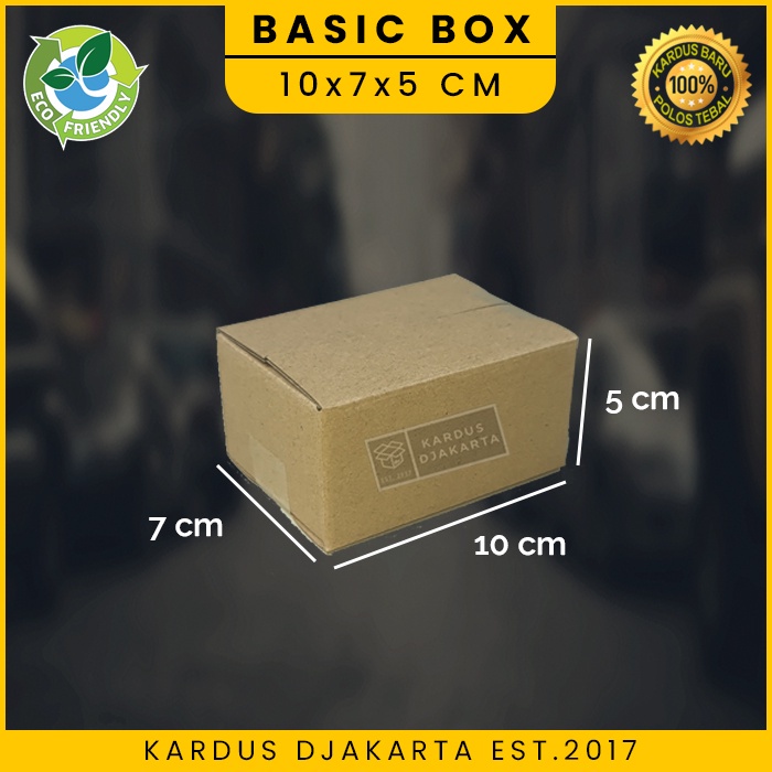 

Kardus / Karton Box Packing Polos 10x7x5 cm