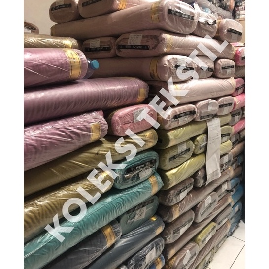 ✢Diskon❁➨ GMBI8 Kain TOYOBO Warna Lengkap (harga per 0.5 meter) H80 ➫Bestseller