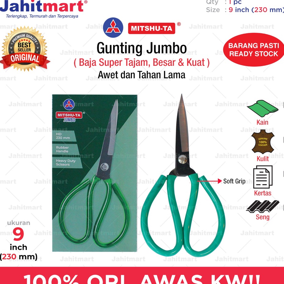 

Murah WL6MJ Gunting JUMBO Merk Mitshu-Ta Z82 ➡Produk Keren