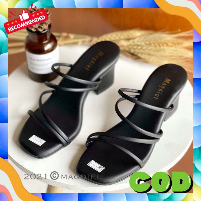 Sendal Pesta Kondangan Haihil Cewek Sandal Haihils Terbaru High Heels Wanita Import Hak Tinggi Tali 