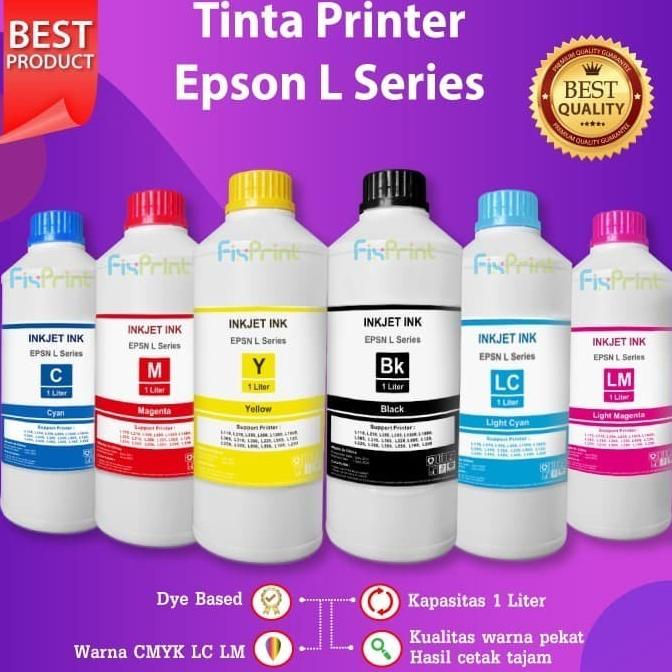 ;&;&;&;&] Tinta Epson 1 Liter Printer L3110 L4150 L4160 L5190 L6160 L6170 L6190