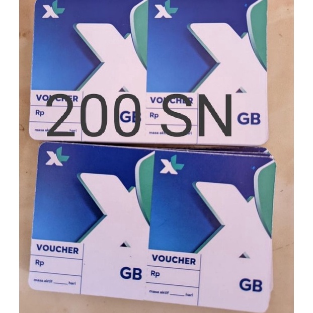 

Murah❉☋ WPRD8 200 SN Voucher Kosong XL N40 ➠Ready