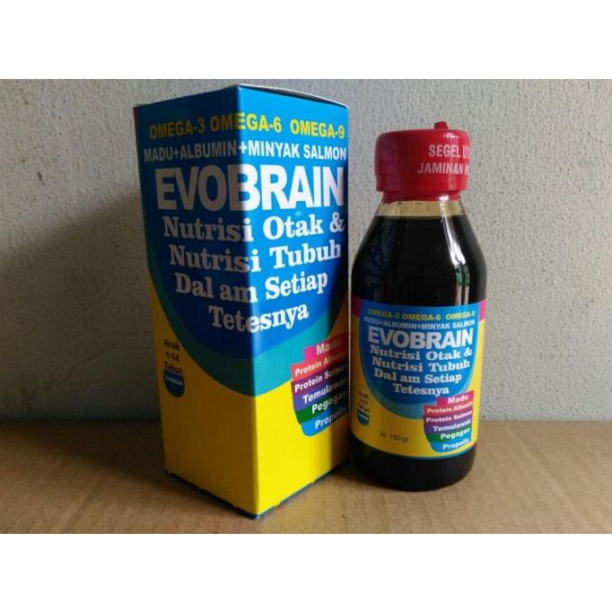 

=+=+=+] Evobrain / Evo Brain - Madu Albumin Minyak Ikan Salmon Omega 3 6 9