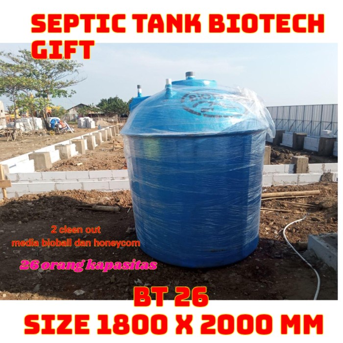 Terlaris Septic Tank Biotech Gift 5000 Liter, Septic Tank Biotech, Biotech