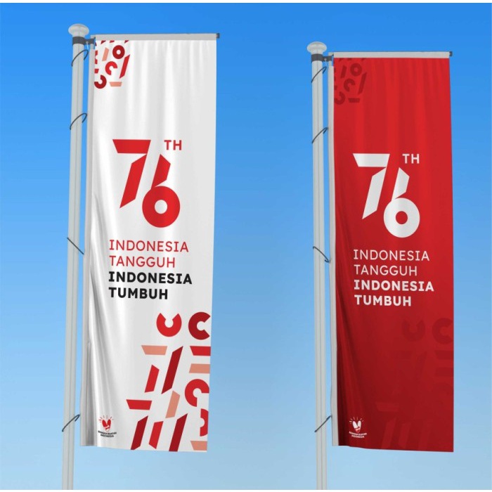 Umbul-Umbul Fleksi Hut Ri 76 Tantinseller