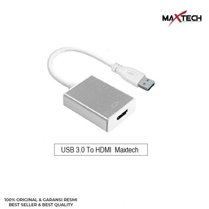 USB to HDMI Maxtech Kabel konverter Usb 3.0 to hdmi female adapter