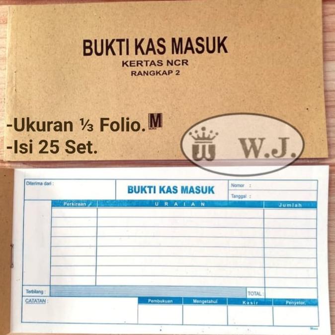 

yang dicari] buku kas masuk rangkap 2