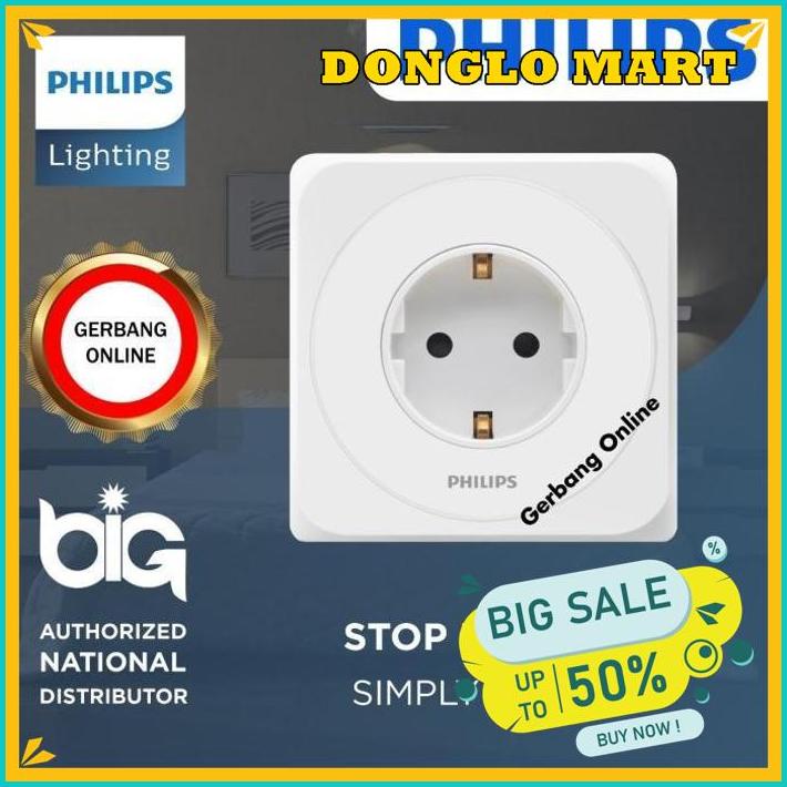 STOP KONTAK PHILIPS INBOW SINGLE PHILIP SIMPLY STOPKONTAK BEST QUALITY 