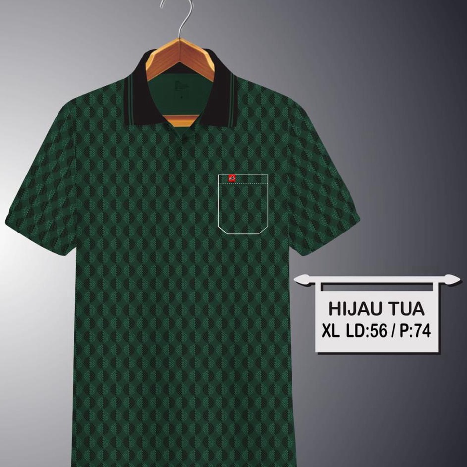 ❇Harga Murah☆➝ YDYZO Noveli wear - Kaos kerah pria | kaos korea katun saku dewasa motip full print |