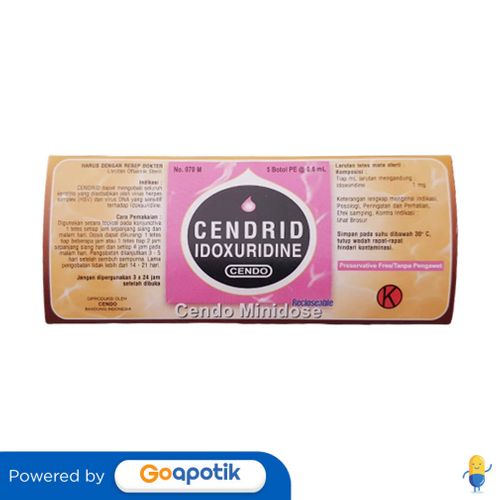 CENDO CENDRID TETES MATA 5 X 0.6 ML MINIDOSE