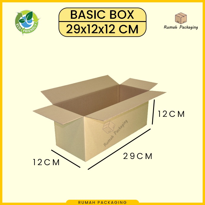 

Kardus / Karton Box Packing Polos 29x12x12 cm
