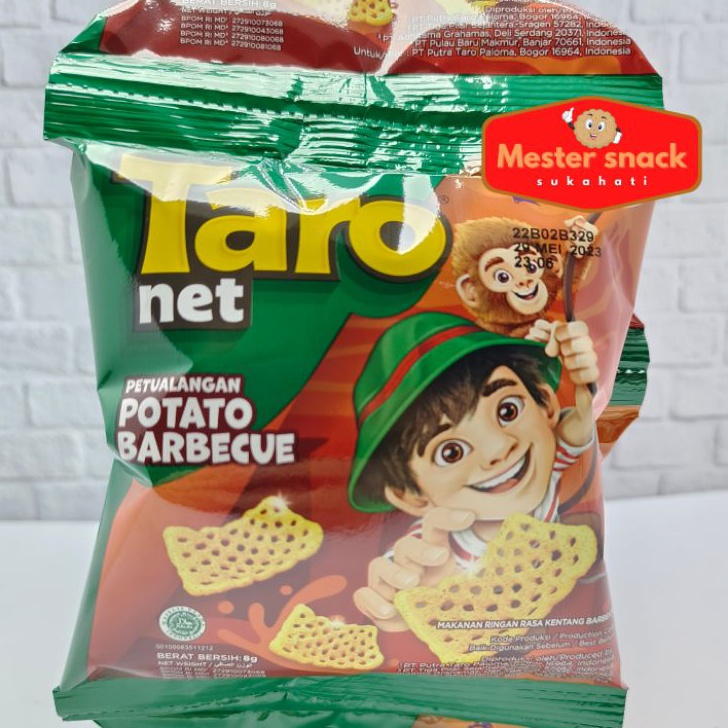 

➡Terlaris✭➡ 6PHVA Taro 9 gram BBQ (1 renceng isi 10 pcs) E43 ✶Terlaris