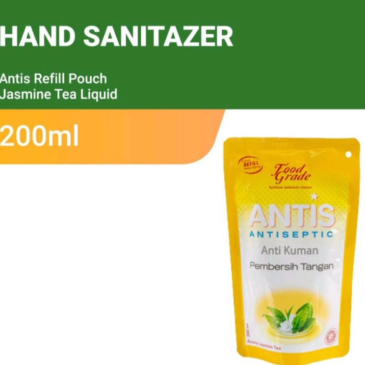 ➭Diskon➤ WIY9K Antis Refill Pouch Jasmine Tea 200 ml L95 Murah