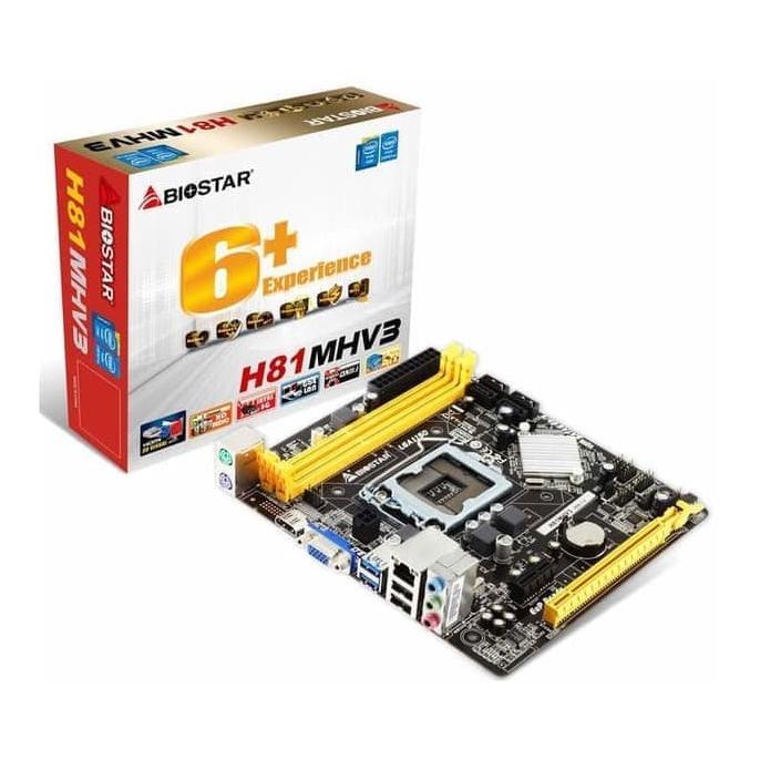 BIOSTAR H81MHV3 (Socket Intel 1150)