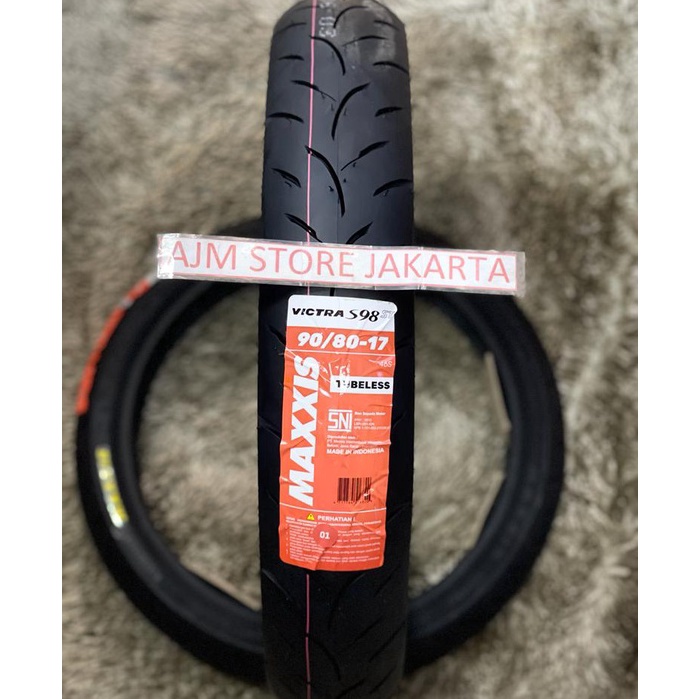 ❀ Maxxis Victra 90/80-17 Tubeless...