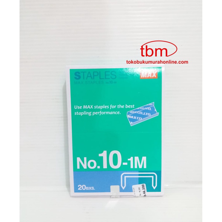 

➾Promo✡ RHKE8 PACK REFILL STAPLES MAX NO. 10 PACK / ISI STAPLES KECIL / ISI STAPLES MAX NO. 10 ISI 20 047 ✹Murah