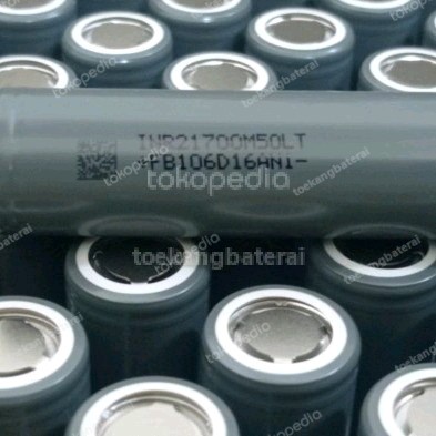 Terlaris Baterai Lg Chem 21700 M50Lt 5000Mah 21700 Li-Ion 3.6V Flat Top
