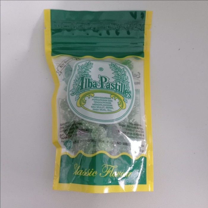 

Permen Pelega Tenggorokan Alba Pastiles 100 gram