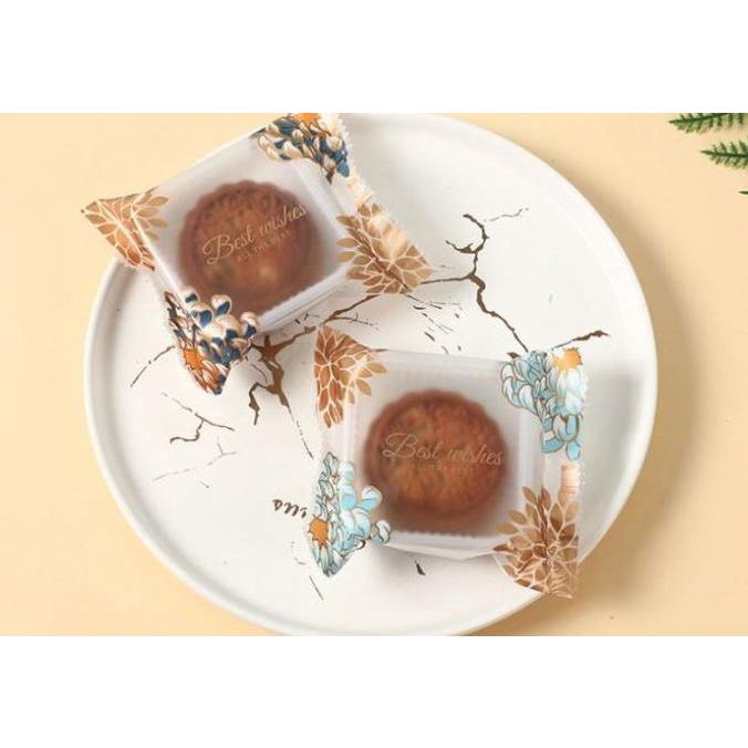 

{{{{}}] Plastik Cookies Permen Kue Coklat Mooncake 9x11 Best Wishes