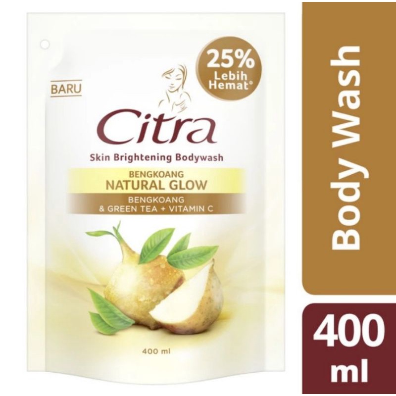 Sabun Mandi Cair Citra Bengkoang Natural Glow Body Wash 400ml