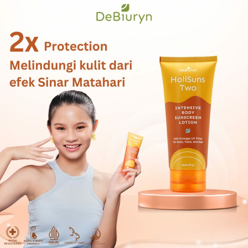 DeBiuryn HoliSuns TWO | Body Lotion SPF 30