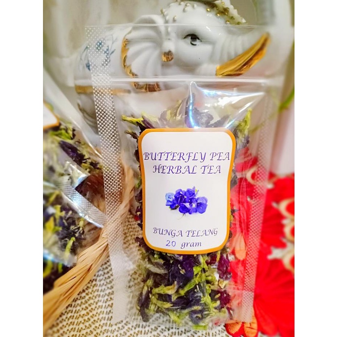 

Bunga Telang Butterfly Pea Flower Bluepea Flower Teh Herbal. Isi 20 Gr