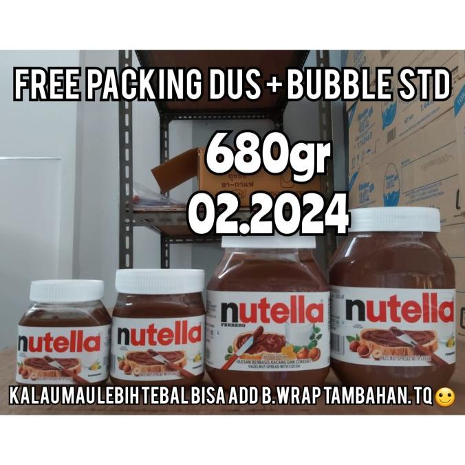 

cusss order] nutella 680gr