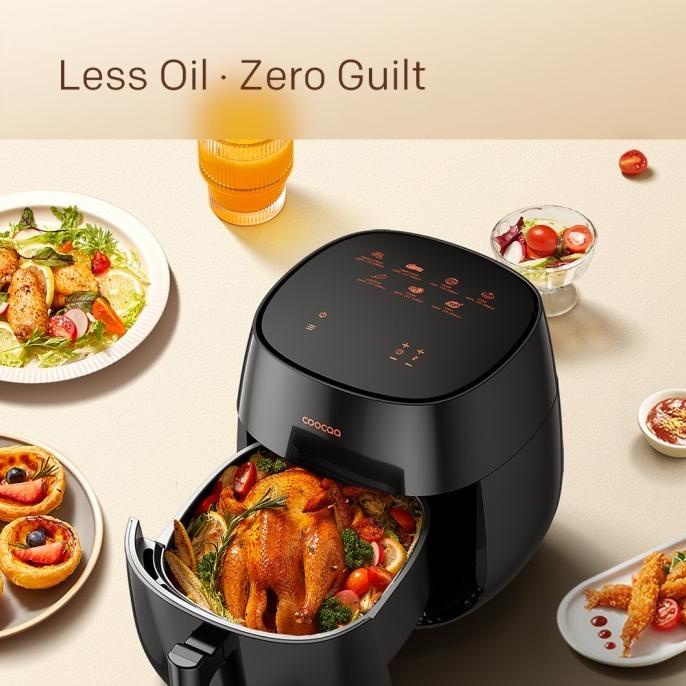 Terjangkau Coocaa Air Fryer Digital - Kapasitas 4 Liter - Digital Cichania1