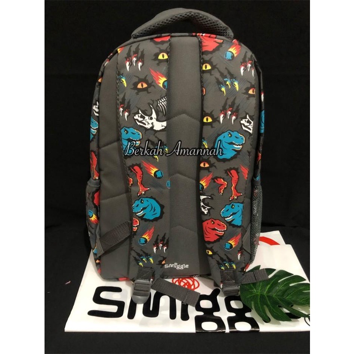 Smiggle Dinosaurus Original Tas Sekolah