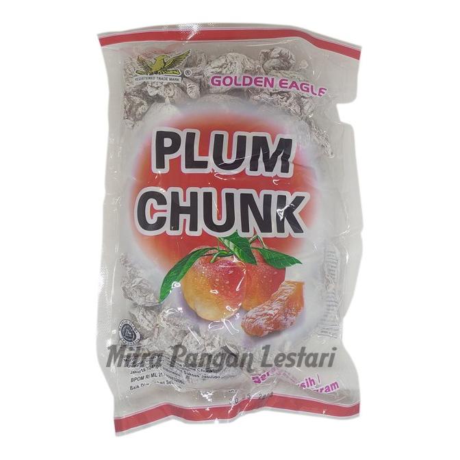 

Manisan Buah Persik Golden Eagle Plum Chunk 500 gr / White Prune Chunk