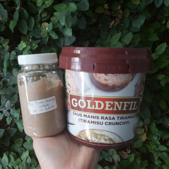 

paling diminati] repack goldenfil tiramisu crunchy 250gr repack