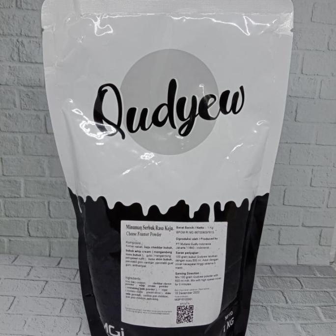 

:::::::] Qudyew Cheese Foam Powder 1000gr /Bubuk Krim keju Import 1kg krim keju