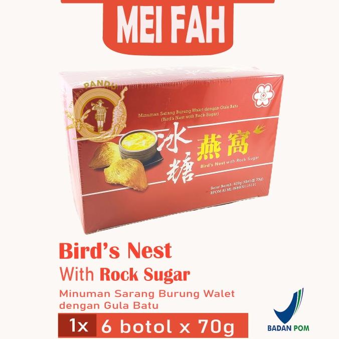 

best seller] MEI FAH BIRDS NEST WITH ROCK SUGAR / MINUMAN SARANG BURUNG WALET
