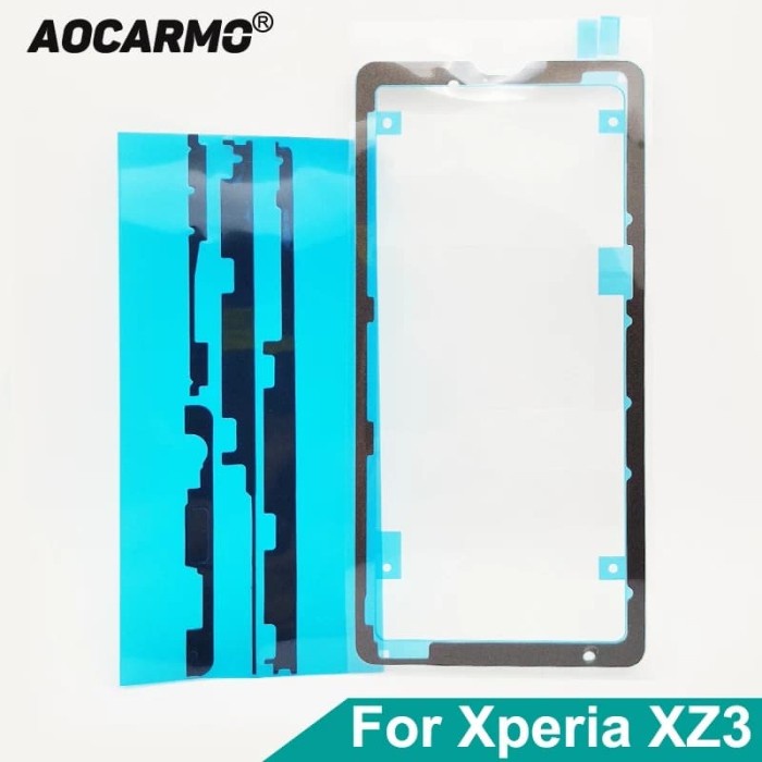 Unik Adhesive LCD Backdoor Sony Xperia XZ3 Original Berkualitas