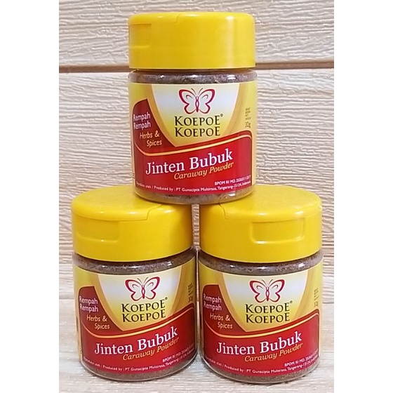 

✔MURAH Koepoe Jinten Bubuk 32gr / Jinten Bubuk Kupu Kupu