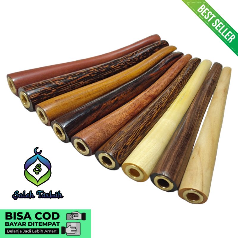 Once pipa super panjang 13cm-15cm motif duyung 12 kayu nusantara_Bisa cod