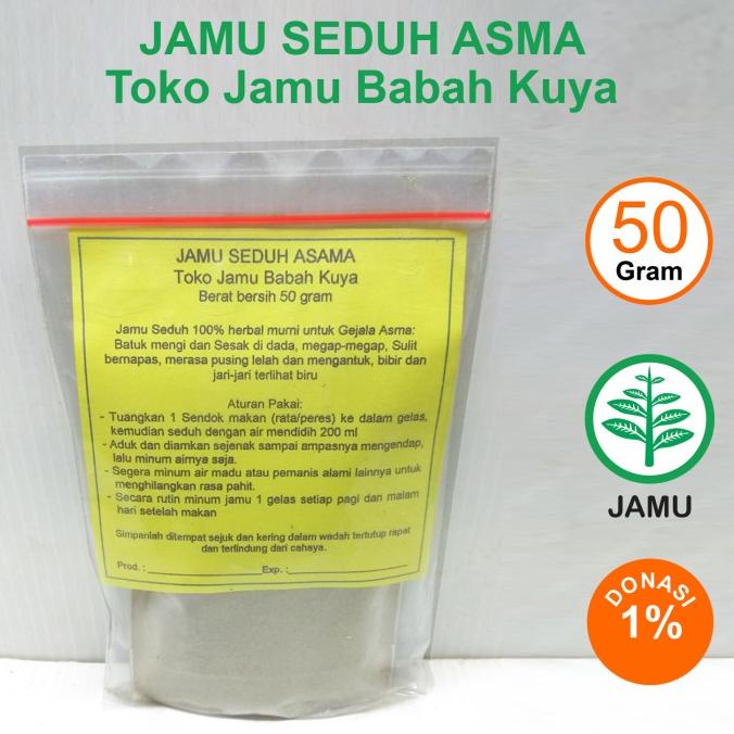 ] Asma Mengi Sesak Toko Jamu Babah Kuya Racikan Seduh Serbuk Herbal