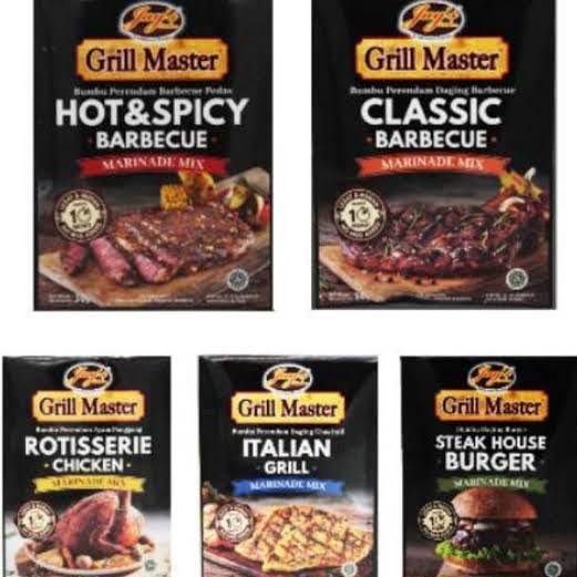 

✵Serba Murah ZEP0A Jay's / Jays Grill Master Bumbu Steak 30gr Khas Itali Marinade Mix / Rotisserie Chicken / Italian Grill / Steak Burger N52 ➜Stok Banyak