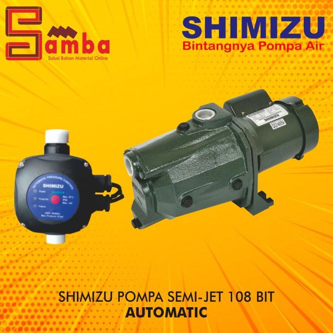 Mesin pompa air semi jet pump shimizu jet 108 bit