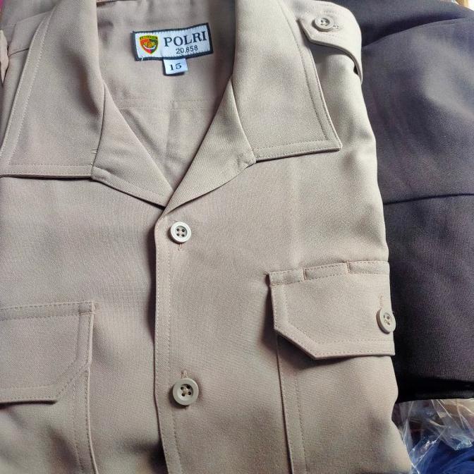 Seragam pdh polri original - satpam