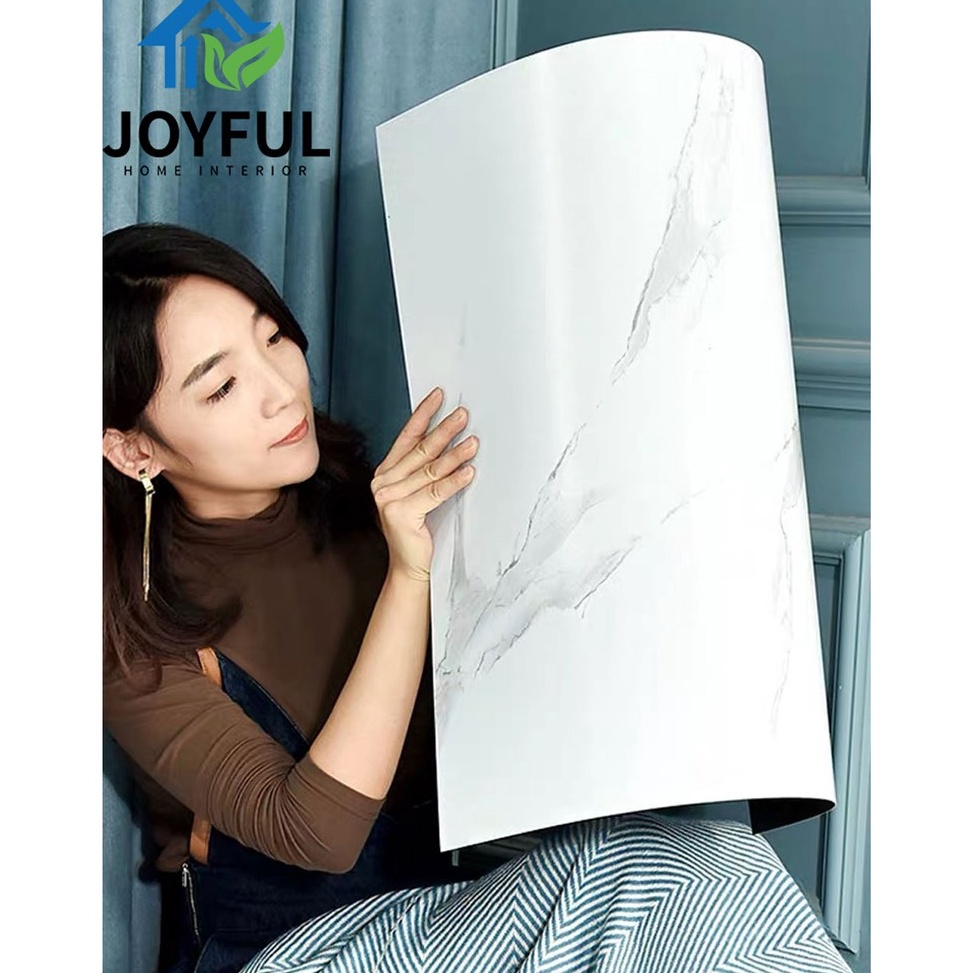 Di Borong yuk Stiker Vinyl Lantai  30cmX60cm Dengan Lem • High Quality Limited