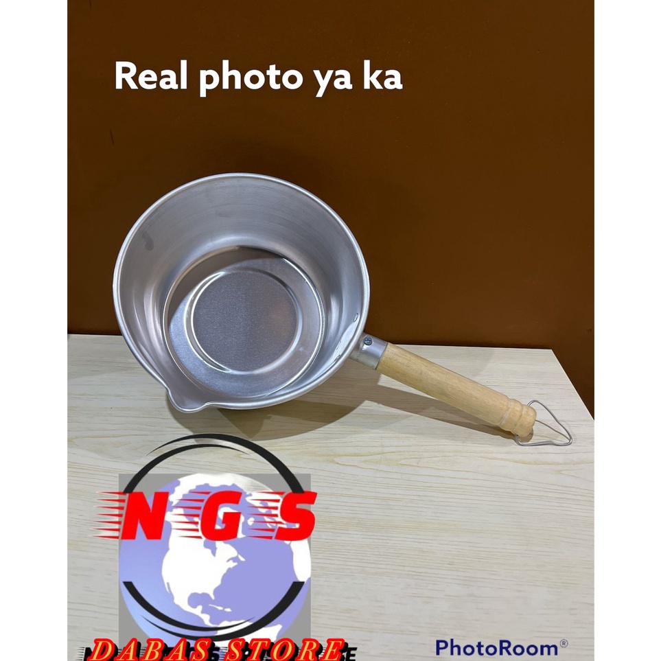 ✥Kirim Langsung❃➧ TAHNJ Panci Mie / Panci Susu / Panci Mie Rebus / Panci Gagang kayu Murah J52 ➳Mode