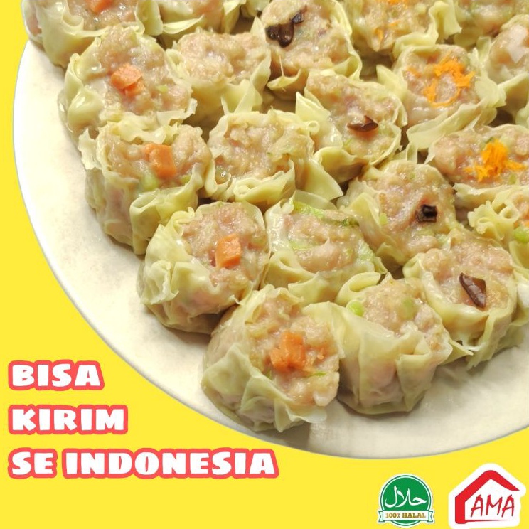 

Ready J6SSU DIMSUM HALAL DIMSUM AYAM PREMIUM ( 50 pcs ) A73 ✾Stock Banyak