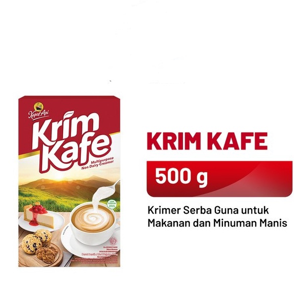 

Promotion CREAMER KAPAL API KRIM KAFE 500GR HALAL