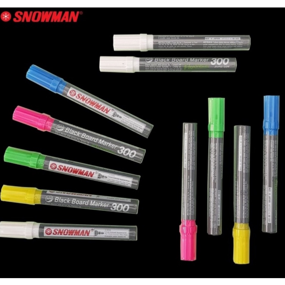 

Diskon Promo✸ PQNDL snowman blackboard marker 300 satuan fluorecent A33 Diskon